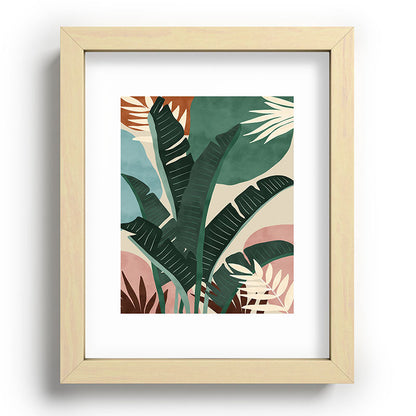 Modern jungle shapes Framed Art Print Gallery Image 96