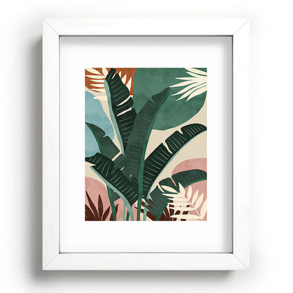 Modern jungle shapes Framed Art Print Gallery Image 104