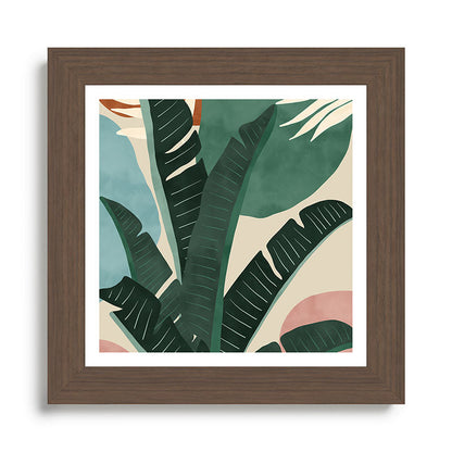 Modern jungle shapes Framed Art Print Gallery Image 57