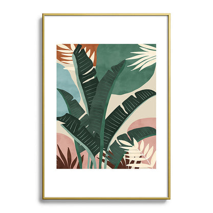 Modern jungle shapes Framed Art Print Gallery Image 123