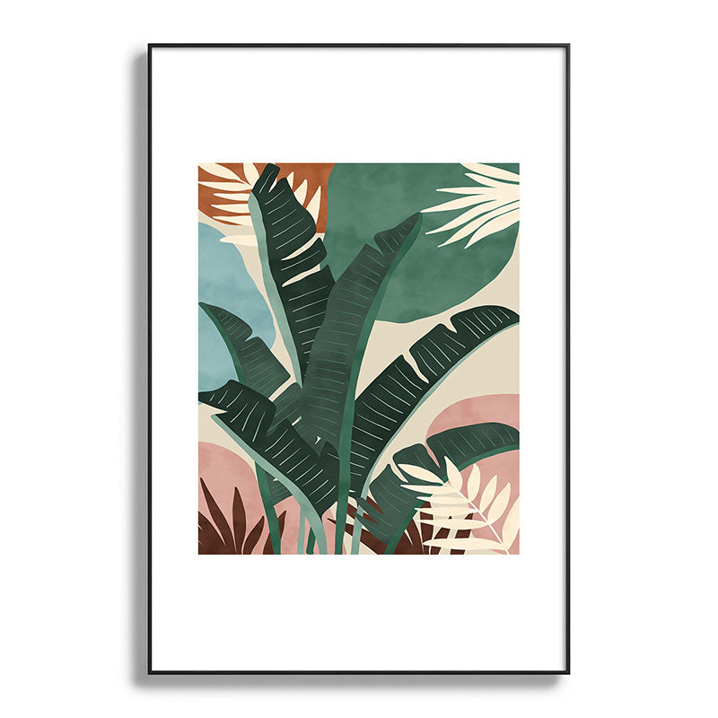 Modern jungle shapes Framed Art Print Gallery Image 117