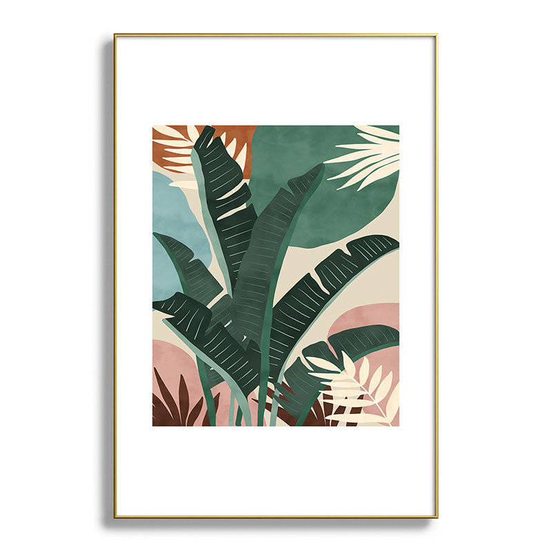 Modern jungle shapes Framed Art Print Gallery Image 127