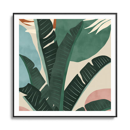 Modern jungle shapes Framed Art Print Gallery Image 126