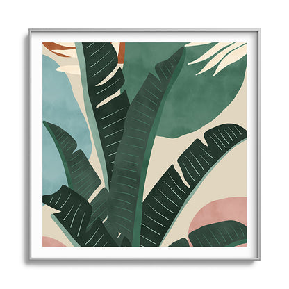 Modern jungle shapes Framed Art Print Gallery Image 141