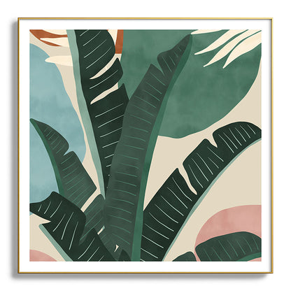 Modern jungle shapes Framed Art Print Gallery Image 139
