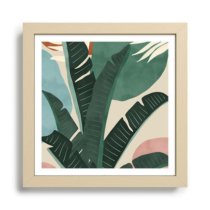 Modern jungle shapes Framed Art Print Gallery Image 24
