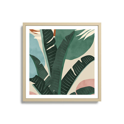 Modern jungle shapes Framed Art Print Gallery Image 27