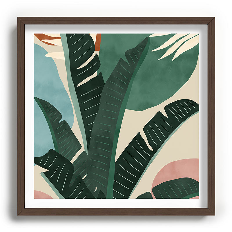 Modern jungle shapes Framed Art Print Gallery Image 101