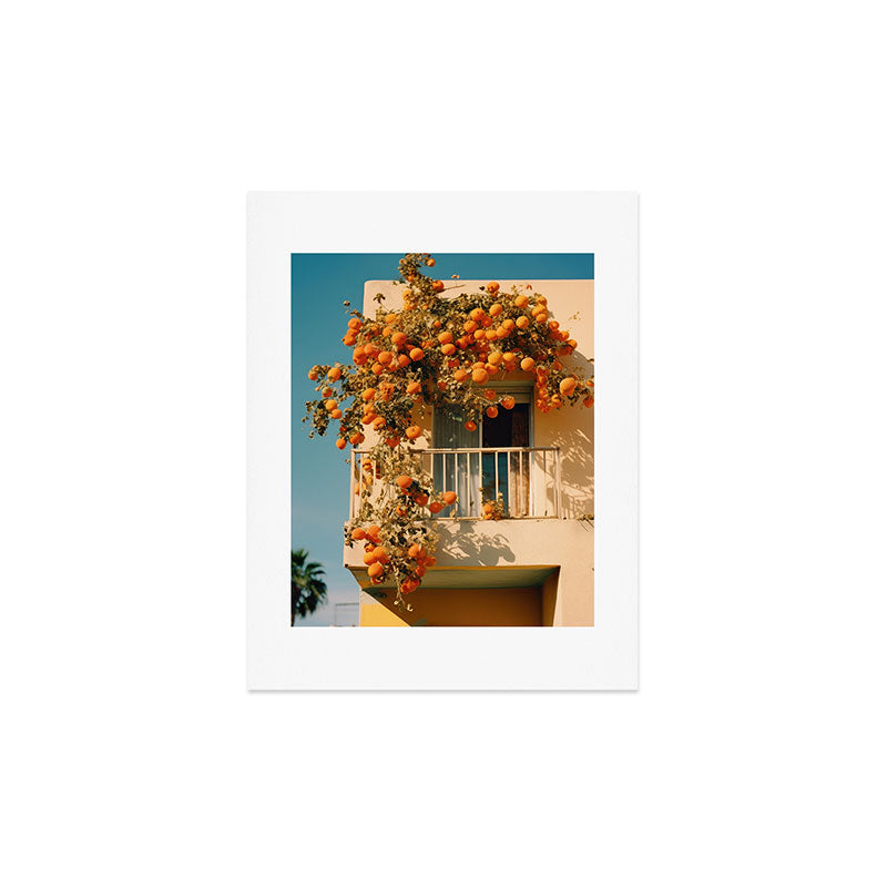 Californian Oranges in Summer Art Print Gallery Image 2