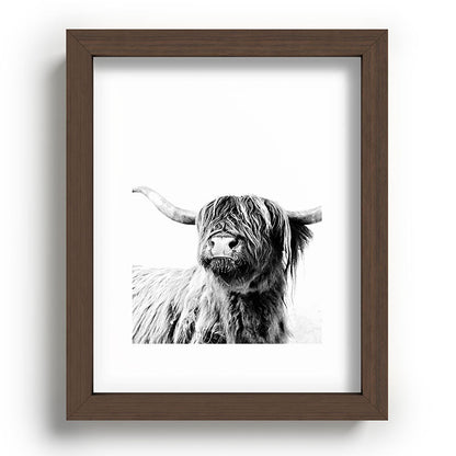 HIGHLAND CATTLE FRIDA Framed Art Print Gallery Image 86