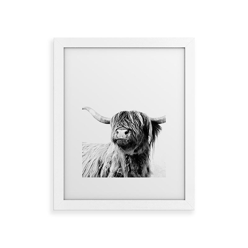 HIGHLAND CATTLE FRIDA Framed Art Print Gallery Image 75