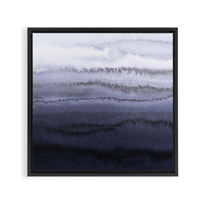 WITHIN THE TIDES BLUE Framed Canvas Print Gallery Image 2