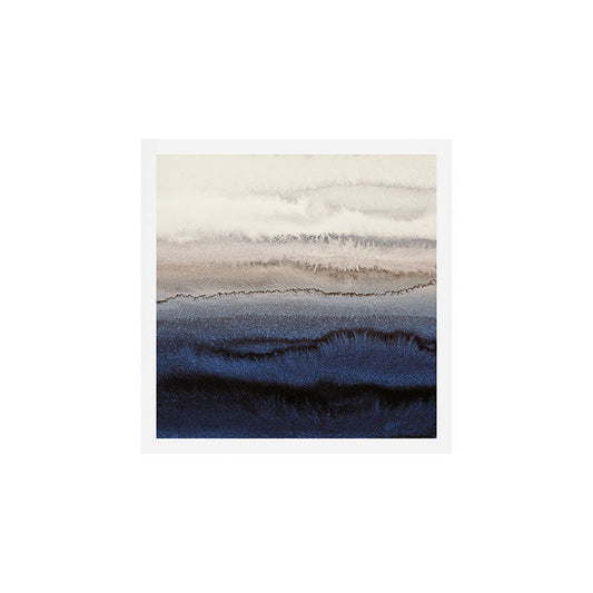 WITHIN THE TIDES WINTER BLUES by Monika Strigel Art Print Gallery Image 1