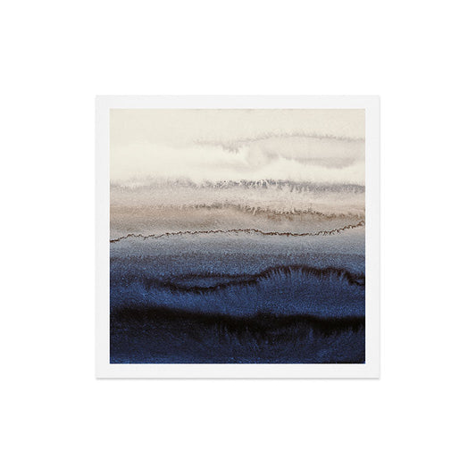 WITHIN THE TIDES WINTER BLUES by Monika Strigel Art Print Gallery Image 2