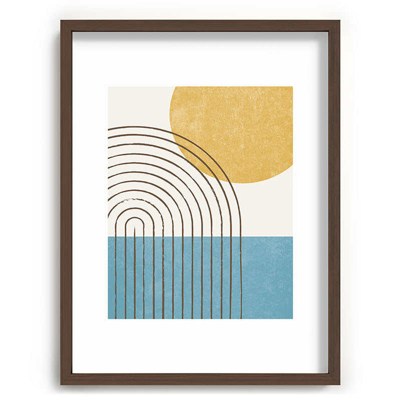 Sunny ocean Framed Art Print Gallery Image 92