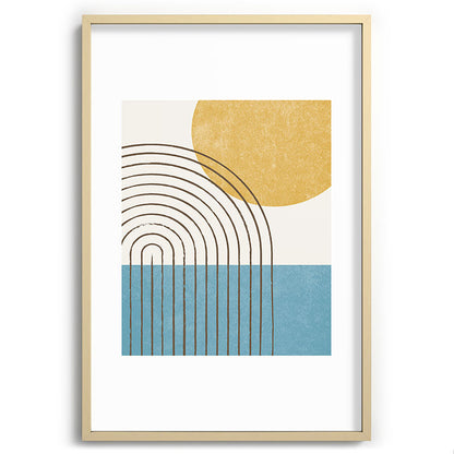 Sunny ocean Framed Art Print Gallery Image 102