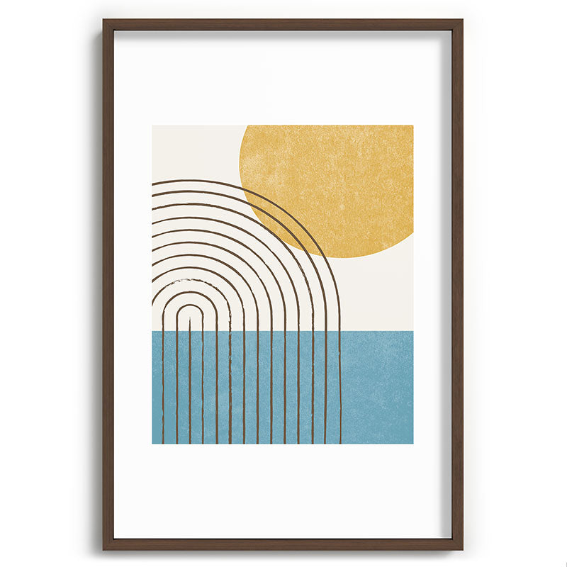 Sunny ocean Framed Art Print Gallery Image 94