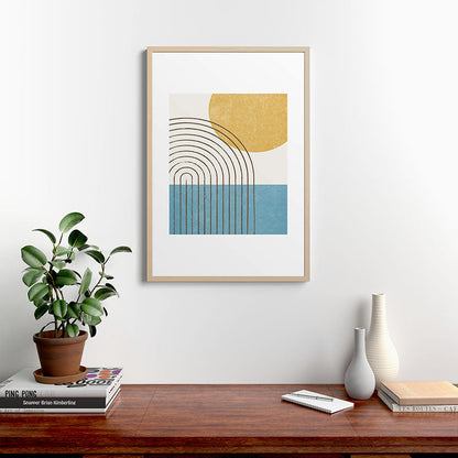 Sunny ocean Framed Art Print Gallery Image 28