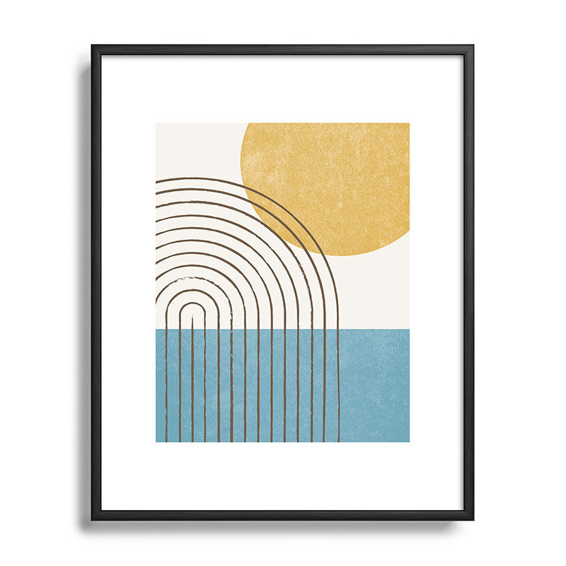Sunny ocean Framed Art Print Gallery Image 112