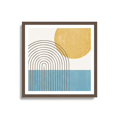 Sunny ocean Framed Art Print Gallery Image 17