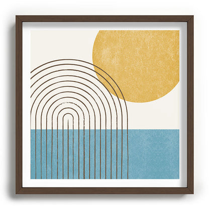 Sunny ocean Framed Art Print Gallery Image 101