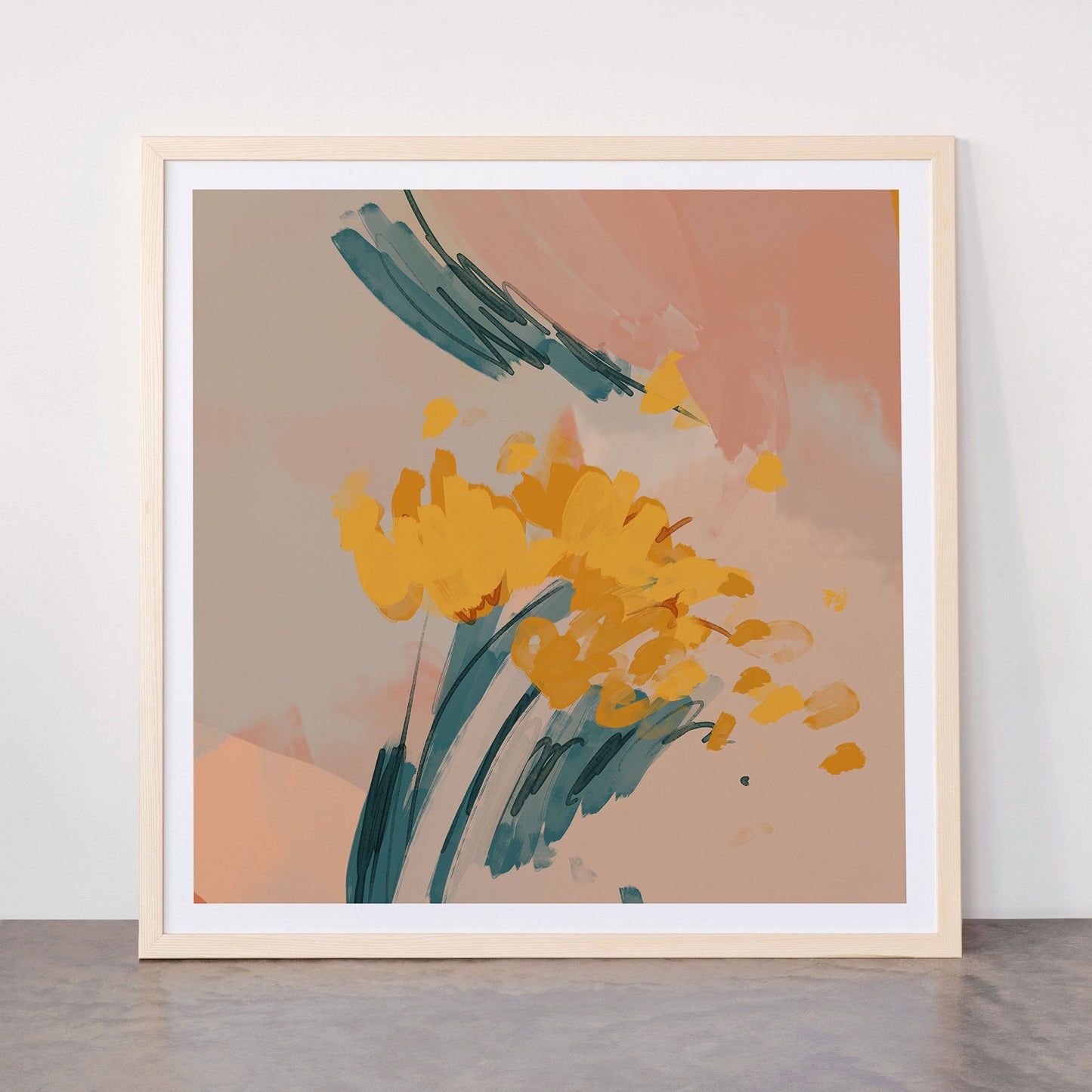 Bouquet Of Summer Sunshine Framed Art Print Gallery Image 77
