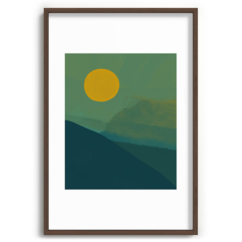 The Hills Felt Green That Evening Framed Art Print Gallery Image 94