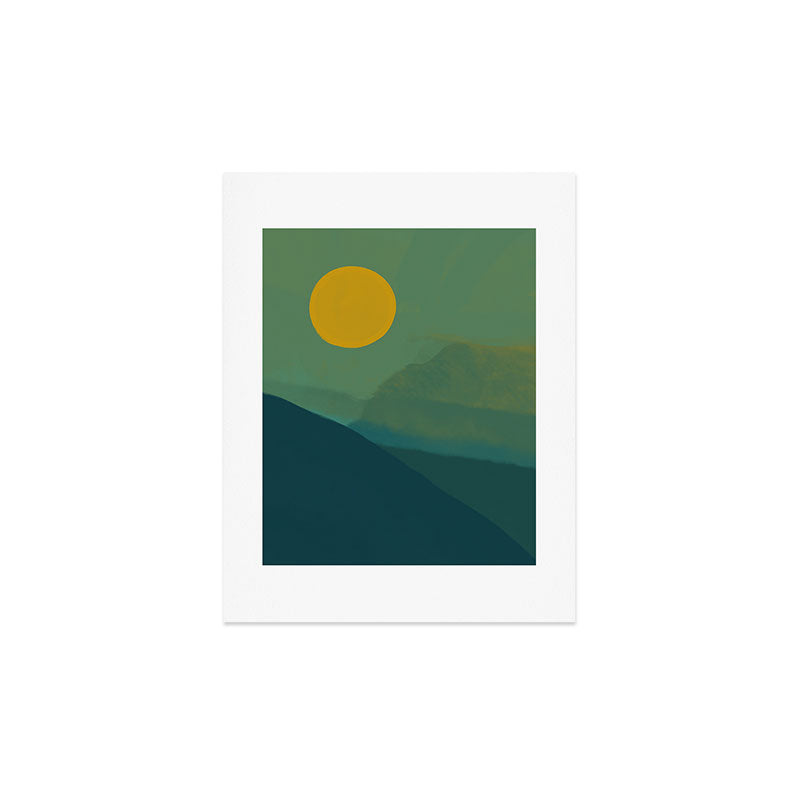 The Hills Felt Green That Evening Art Print Gallery Image 3