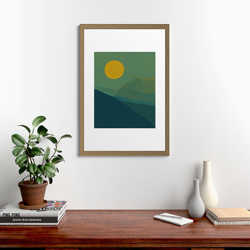 The Hills Felt Green That Evening Framed Art Print Gallery Image 56