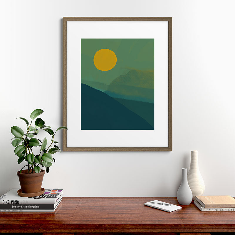 The Hills Felt Green That Evening Framed Art Print Gallery Image 58