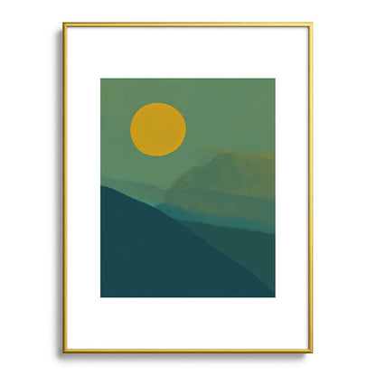 The Hills Felt Green That Evening Framed Art Print Gallery Image 124