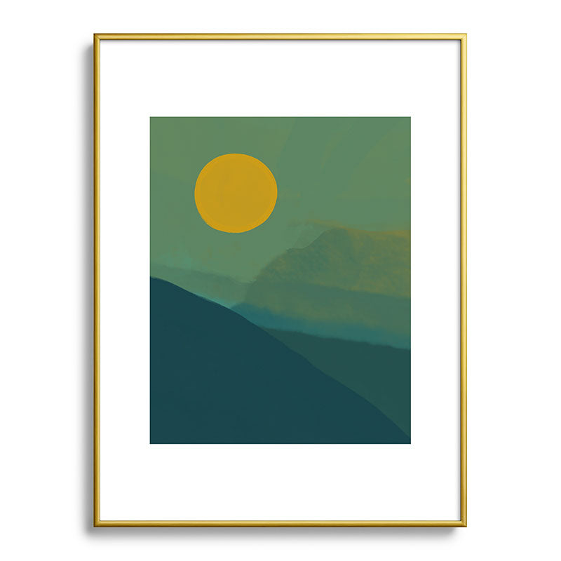 The Hills Felt Green That Evening Framed Art Print Gallery Image 125