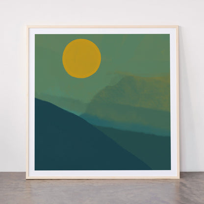 The Hills Felt Green That Evening Framed Art Print Gallery Image 33