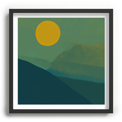 The Hills Felt Green That Evening Framed Art Print Gallery Image 93