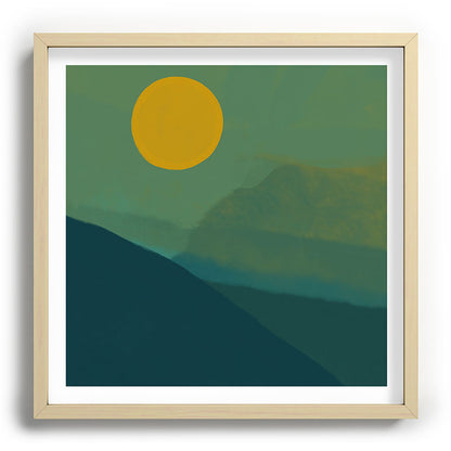 The Hills Felt Green That Evening Framed Art Print Gallery Image 109