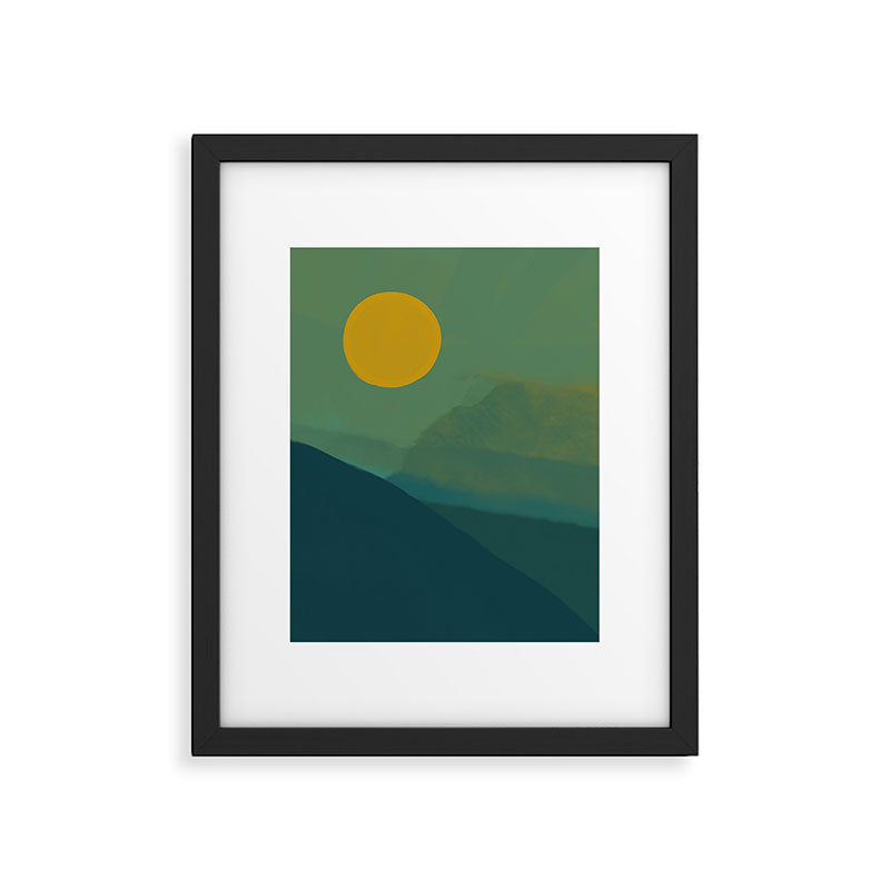The Hills Felt Green That Evening Framed Art Print Gallery Image 3