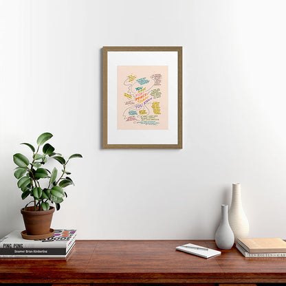 You have more impact than you know Framed Art Print Gallery Image 40
