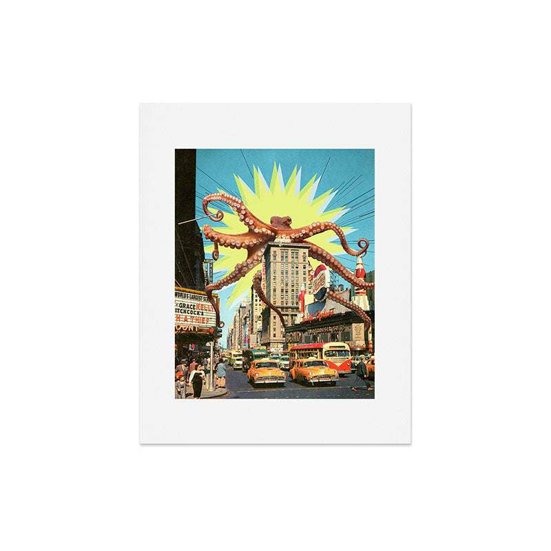 Attack of the Octopus Art Print Gallery Image 5