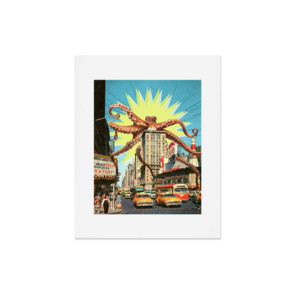 Attack of the Octopus Art Print Gallery Image 5