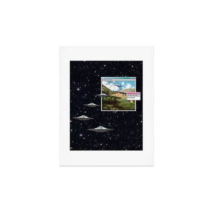 Ctrl+Alt+Del // Returning UFOs Art Print Gallery Image 3