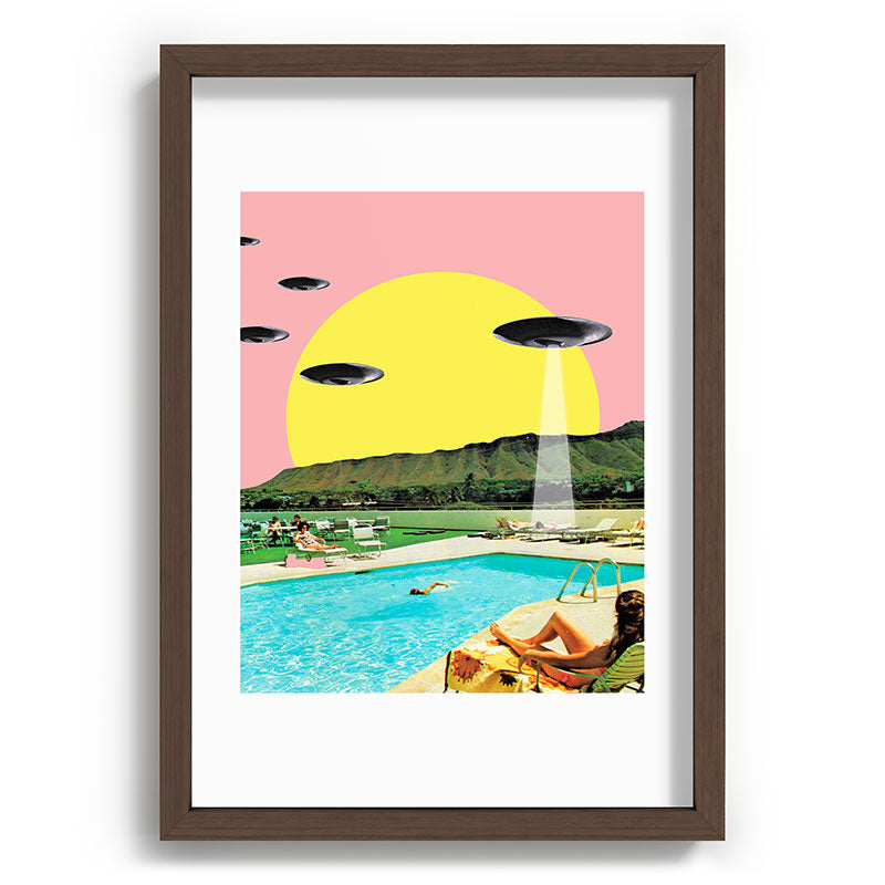Invasion on vacation (Square) Framed Art Print Gallery Image 89