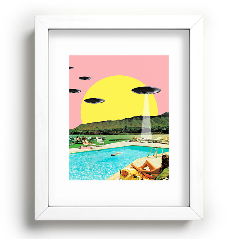 Invasion on vacation (Square) Framed Art Print Gallery Image 104