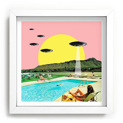 Invasion on vacation (Square) Framed Art Print Gallery Image 114