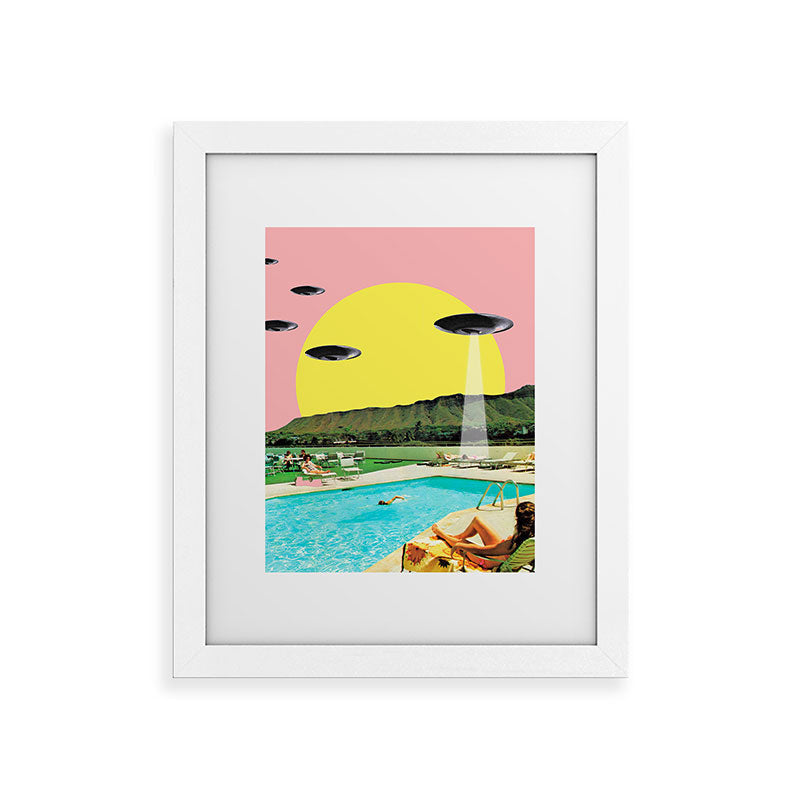 Invasion on vacation (Square) Framed Art Print Gallery Image 74