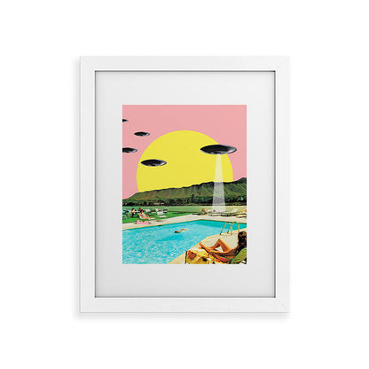 Invasion on vacation (Square) Framed Art Print Gallery Image 74
