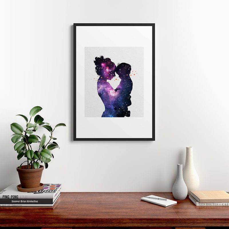 The first love. Framed Art Print Gallery Image 8