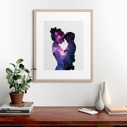 The first love. Framed Art Print Gallery Image 67