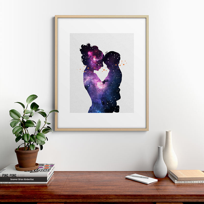 The first love. Framed Art Print Gallery Image 29