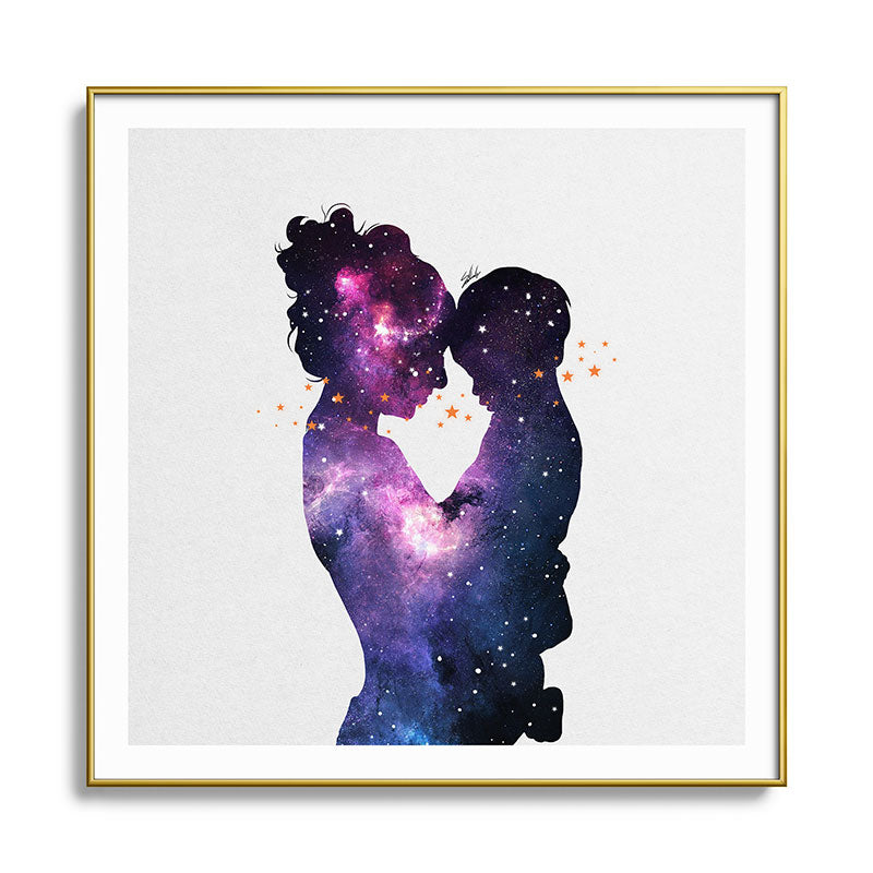 The first love. Framed Art Print Gallery Image 136