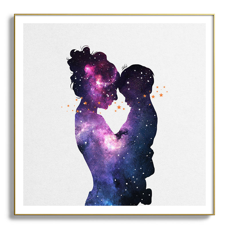 The first love. Framed Art Print Gallery Image 139